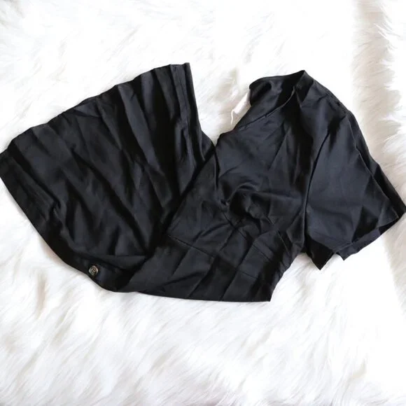 NEW Plus Size Black Beach Mini Cover Up Dress Size 2X - Picture 5 of 8